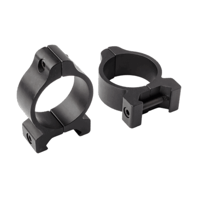 30mm Weaver-Style Black Matte Rings (Low)